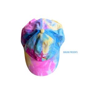 Jeffree Star Tie Dye Rsinbow Snap Back Cap Unisex Size OS